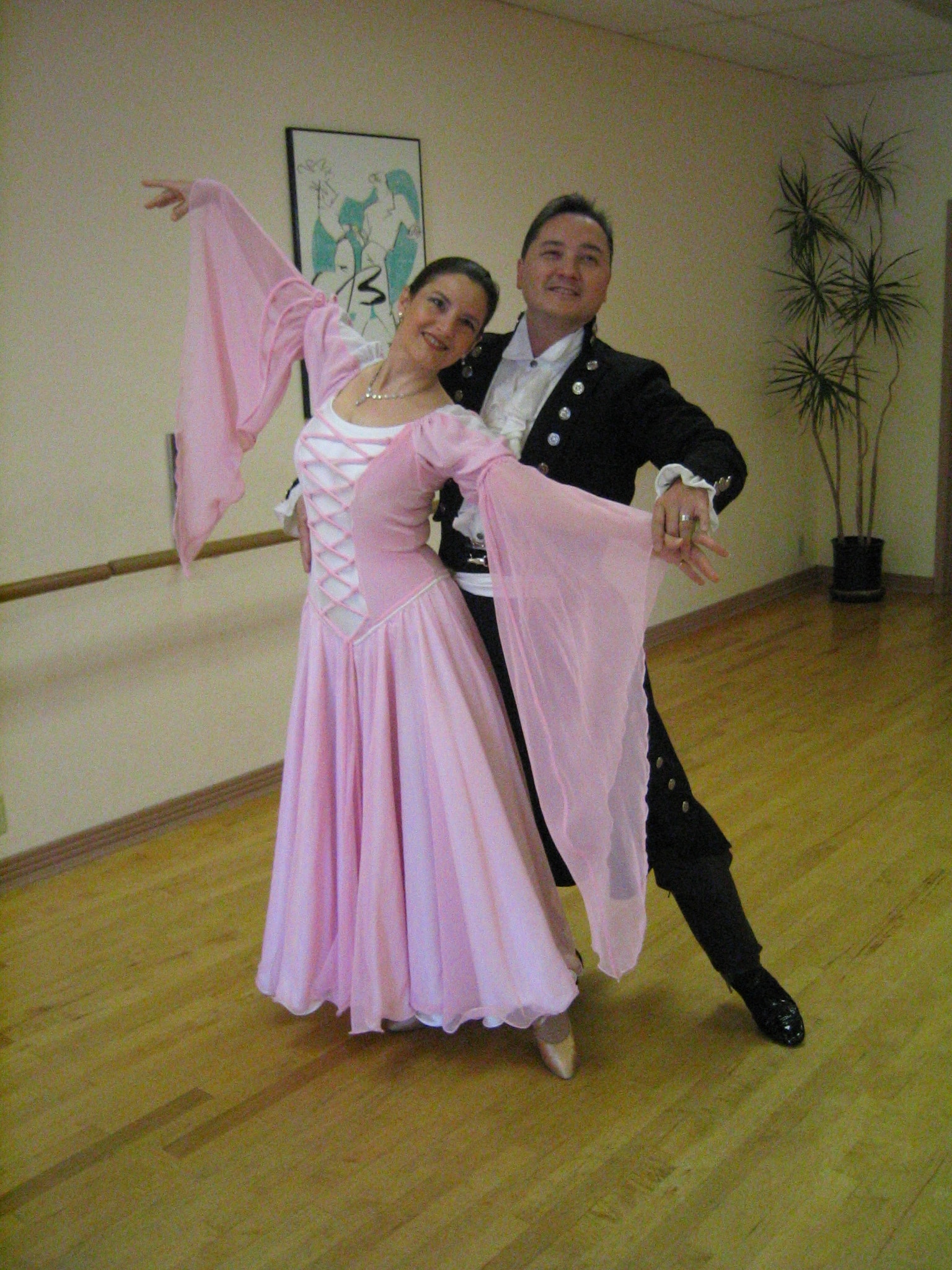 Waltz performance on stage